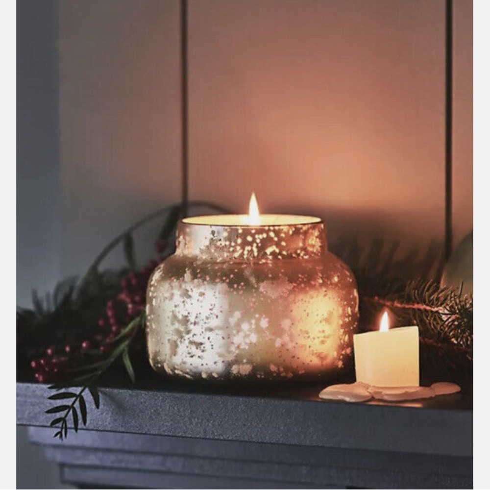 Anthropologie Capri Blue Candle - limited edition GOLD